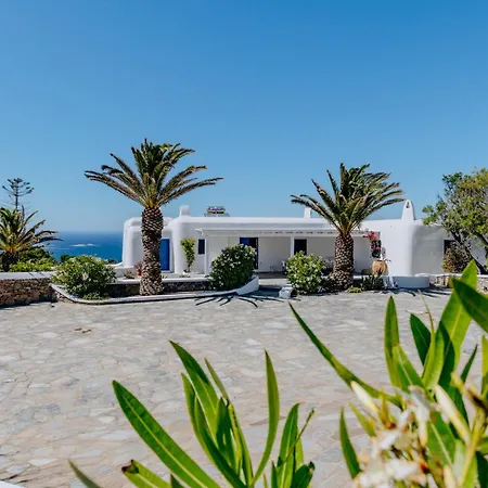 Angelica W Pool, Sea View, 2bdr Villa Panormos (Mykonos)