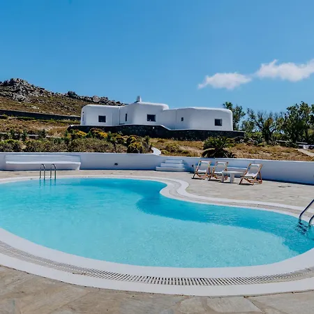 Angelica W Pool, Sea View, 2bdr * Panormos (Mykonos)