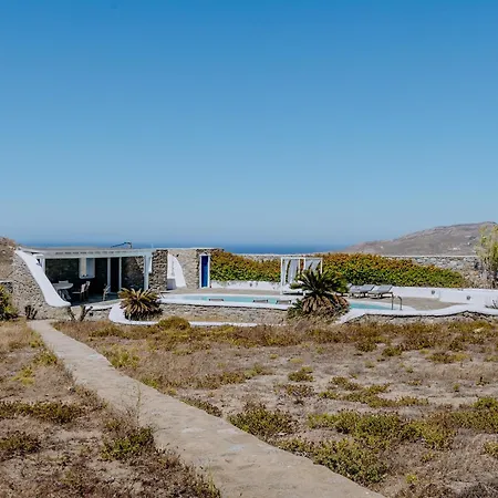Angelica W Pool, Sea View, 2bdr Villa Panormos (Mykonos)