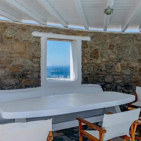 Angelica W Pool, Sea View, 2bdr Panormos (Mykonos)